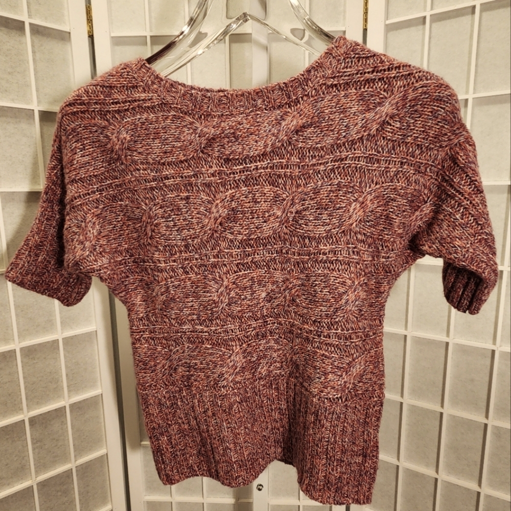 Girls large Pink Republic pink heathered sweater